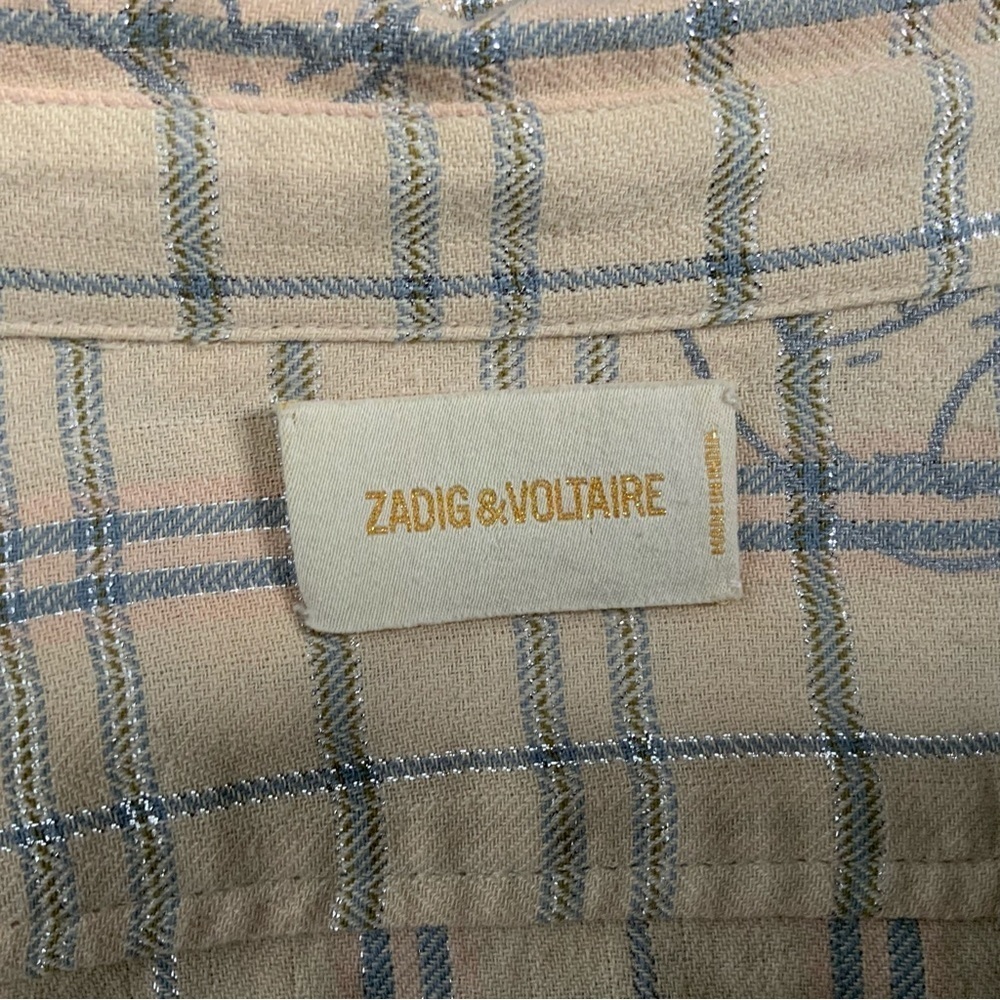 Zadig & Voltaire‎ high fashion shirt. - Picture 11 of 15